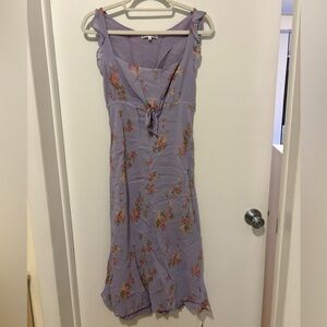 Reformation lavender slip dress